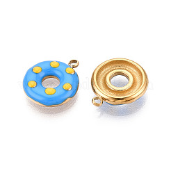 Подвески из нержавеющей стали 304 с эмалью&nbsp;STAS-T068-04C