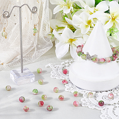 120 шт. нити бусин из натурального персидского нефрита&nbsp;G-PA0001-35