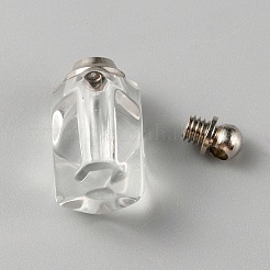 Подвески в виде медальонов из стеклянных бутылок&nbsp;GLAA-WH0033-64