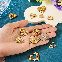 11 шт. 11 стиля подвески из нержавеющей стали 304&nbsp;STAS-TA0003-31