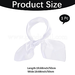Съемный атласный женский шарф&nbsp;AJEW-WH20072-79C