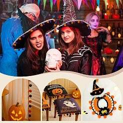 8.3 м полиэстеровая разноцветная бахрома из помпонов&nbsp;OCOR-PH0007-13B