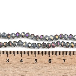 Гальванизируйте прозрачное стекло бисер нитей&nbsp;EGLA-A034-T4mm-G05