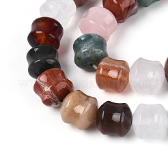 Натуральные и синтетические смешанные каменные бусы пряди&nbsp;G-N353-06A-12