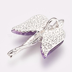 Подвески из натурального аметиста &nbsp;KK-G346-02D