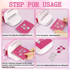 Трафареты для резки углеродистой стали для цветов&nbsp;DIY-WH0309-3019