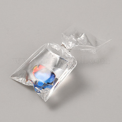 Большие подвески из прозрачной смолы&nbsp;RESI-TAC0018-28A