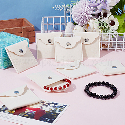 Бархатные мешочки для хранения украшений&nbsp;LS-ABAG-WH0032-48A