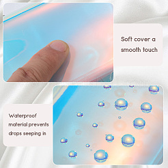 2 шт. мини-книжка-держатель для фотокарточек из ПВХ&nbsp;AJEW-SP0002-20A-01