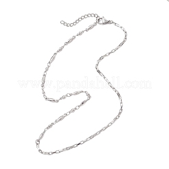 Ожерелья из овальных звеньев из нержавеющей стали 304&nbsp;NJEW-JN05729