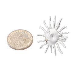 Кольца-манжеты Sun Open из нержавеющей стали 304 с защитой от потускнения&nbsp;RJEW-M047-03P