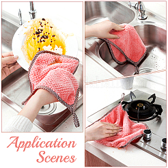 Чистящая салфетка из сверхтонкого волокна с возможностью подвешивания&nbsp;AJEW-WH20033-059C