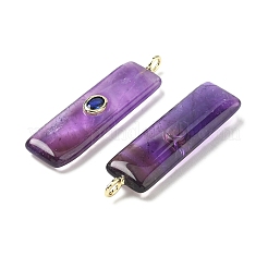 Подвески из натурального аметиста &nbsp;G-H318-03G-06