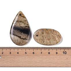 Подвеска из натурального кокосового окаменелости&nbsp;G-Q164-10