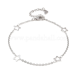 Ножные браслеты из нержавеющей стали 304&nbsp;AJEW-M026-06P