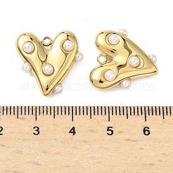 Нержавеющая сталь 304 с подвесками из АБС-пластика в виде жемчужин&nbsp;X-STAS-G371-17G