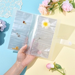 84 карманный прямоугольный фотоальбом для хранения ювелирных изделий&nbsp;AJEW-YWC0001-10