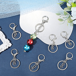 24 шт. застежки для брелка из сплава&nbsp;KEYC-SC0001-82P