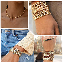 925 круглая бусина из стерлингового серебра&nbsp;STER-BBC0008-16C