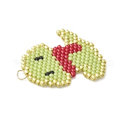 Подвески в виде змеи из стеклянного бисера ручной работы&nbsp;PALLOY-MZ00614