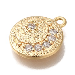 Латунные микро проложить кубического циркония подвески&nbsp;KK-U038-08G