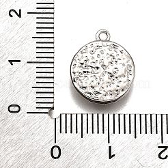 Латунные микропаве прозрачные подвески с фианитом&nbsp;KK-G530-02P