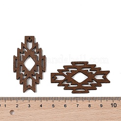 Подвески из окрашенного дерева тополя&nbsp;WOOD-S060-01D
