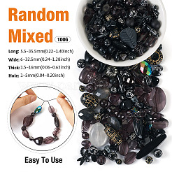 100 г прозрачных/непрозрачных акриловых бусин&nbsp;MACR-TA0001-50F