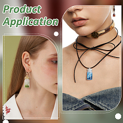 12 шт. подвески в виде стеклянных бутылок 3 цветов&nbsp;DIY-BC0014-84