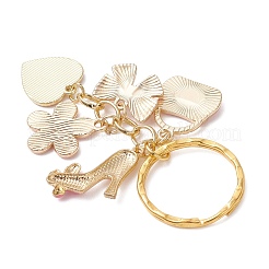 Брелки с цветком и сумкой из сплава эмали&nbsp;KEYC-JKC01446