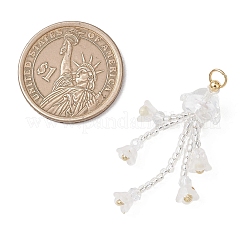 Стеклянные подвески из бисера&nbsp;PALLOY-MZ01230