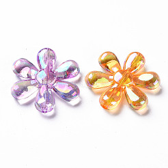 Прозрачные акриловые бусины&nbsp;X-TACR-S154-35C