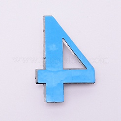 Пластиковые и ПВХ этикетки с номером&nbsp;X-KY-WH0023-B04-01