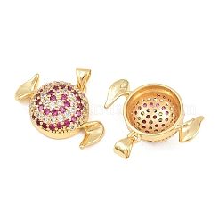 Латунные микро проложить кубического циркония подвески&nbsp;KK-C170-23A-G