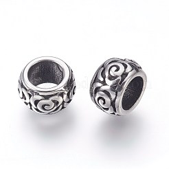 Бусины из нержавеющей стали 304&nbsp;STAS-E446-13AS