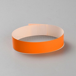 Одноразовые браслеты из синтетической бумаги и полипропилена BJEW-WH20009-07G