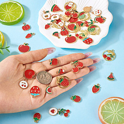 42шт 21 стиля подвески из сплава с эмалью&nbsp;ENAM-TA0009-05