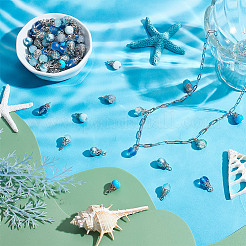 100шт стеклянные подвески&nbsp;PALLOY-HY00102