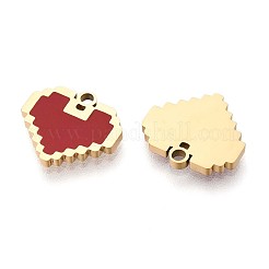 Подвески из эмалированной нержавеющей стали 304&nbsp;STAS-T064-71G-01