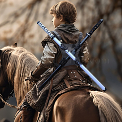 Искусственная кожа с оболочкой из сплава на талии&nbsp;AJEW-WH0248-519A