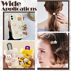 Кабошоны из смолы 50шт 5 стиля&nbsp;RESI-YW0006-05