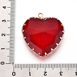 Прозрачные стеклянные подвески&nbsp;KK-N283-01F-G