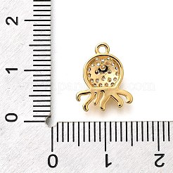 Латунные микро проложить кубического циркония подвески&nbsp;X1-KK-B131-02G-02