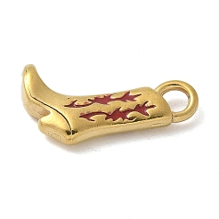 Подвески из нержавеющей стали 304 с эмалью&nbsp;LS-STAS-L277-06G-01