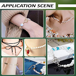 360 шт. 12 вида латунных и железных бусин-обжимок&nbsp;FIND-LP0001-04