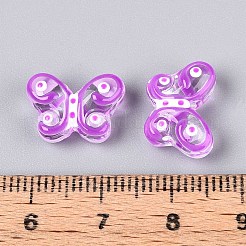 Прозрачные стеклянные бусины&nbsp;GLAA-T025-20C