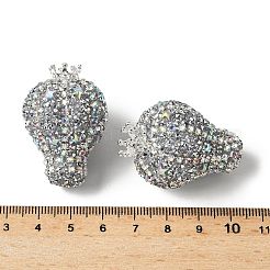 Корона из акриловых страз в форме воздушного шара&nbsp;OACR-S048-03C