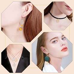 8 шт. 2-х цветные подвески из нержавеющей стали&nbsp;STAS-LP0002-08