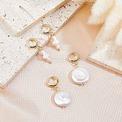 201 серьги-кольца из нержавеющей стали&nbsp;EJEW-HS00004