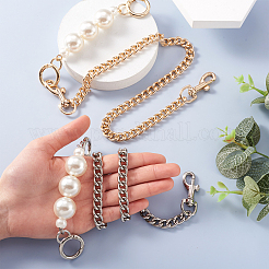 3 комплект 3-х цветных цепных ремней для сумок из цинкового сплава&nbsp;FIND-GN0001-23